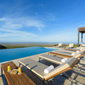 Infinity Pool at Pikaia Lodge Galapagos, Ecuador