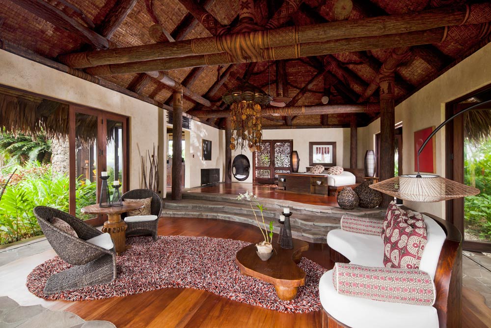 Fiji Hilltop Estate Bedroom at Laucala Island Resort