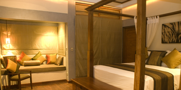 Bedroom at Serene Pavillions