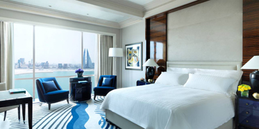 Guest Room at The Four Seasons Hotel Bahrain Bay.