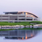 Daytime Exterior of The Four Seasons Hotel Bahrain Bay.