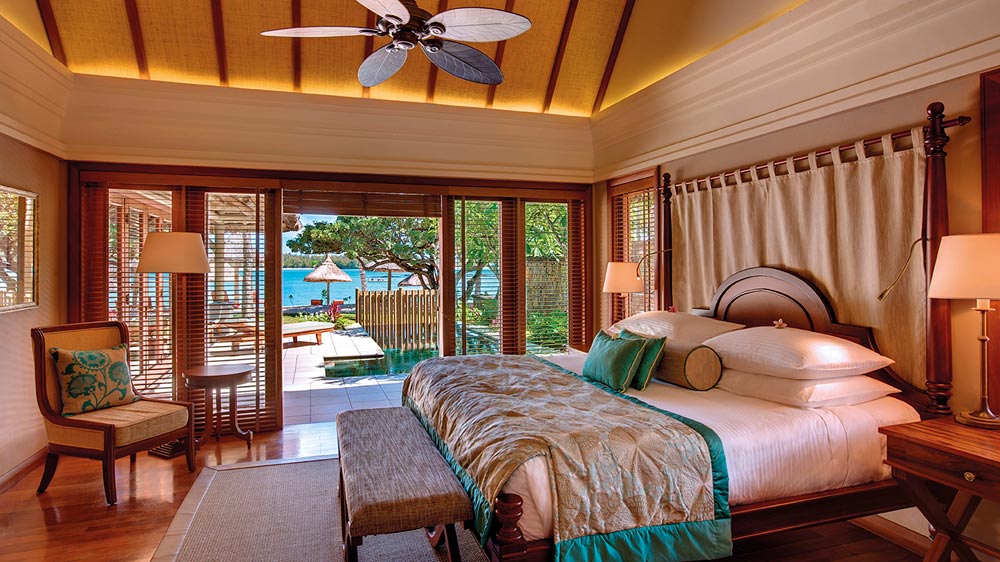 Constance Le Prince Maurice Villa Master Bedroom, Mauritius