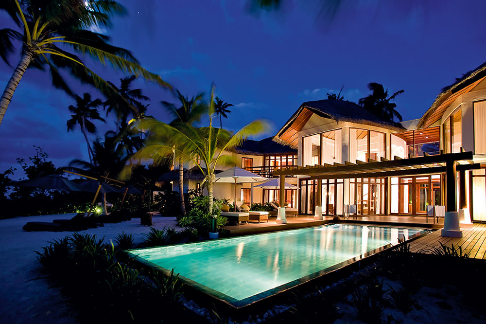 Constance Halaveli Maldives Presidential Villa Exterior