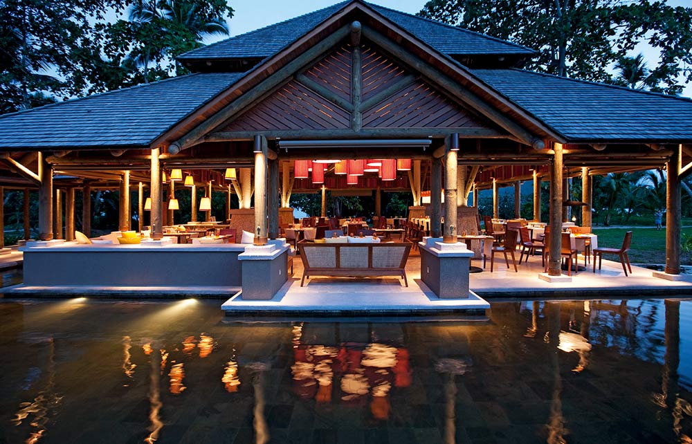 Dining at Constance Ephelia Seychelles