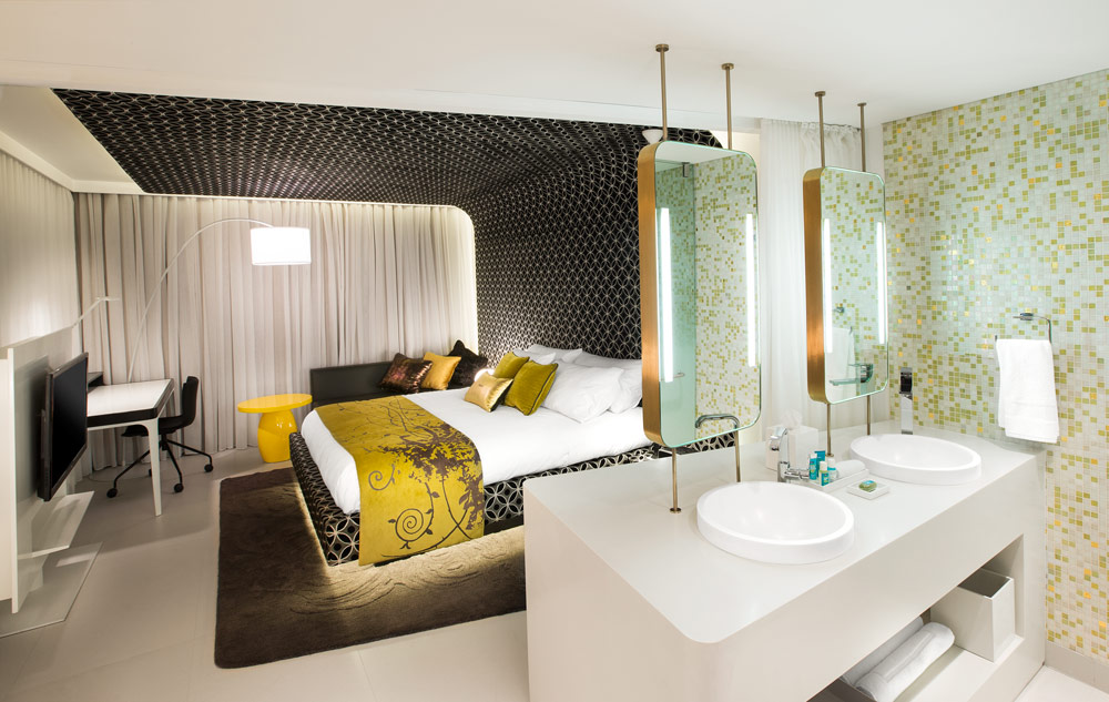 Guestroom at W Hotel Bogota, Columbia