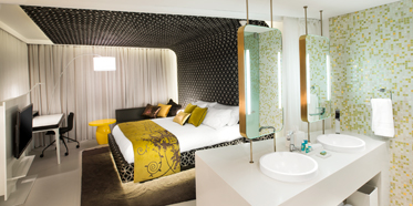 Guestroom at W Hotel Bogota, Columbia