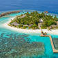 Aerial View Of The Kandolhu Island Resort, Maldives