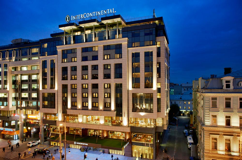 Exterior of InterContinental Moscow Tverskaya