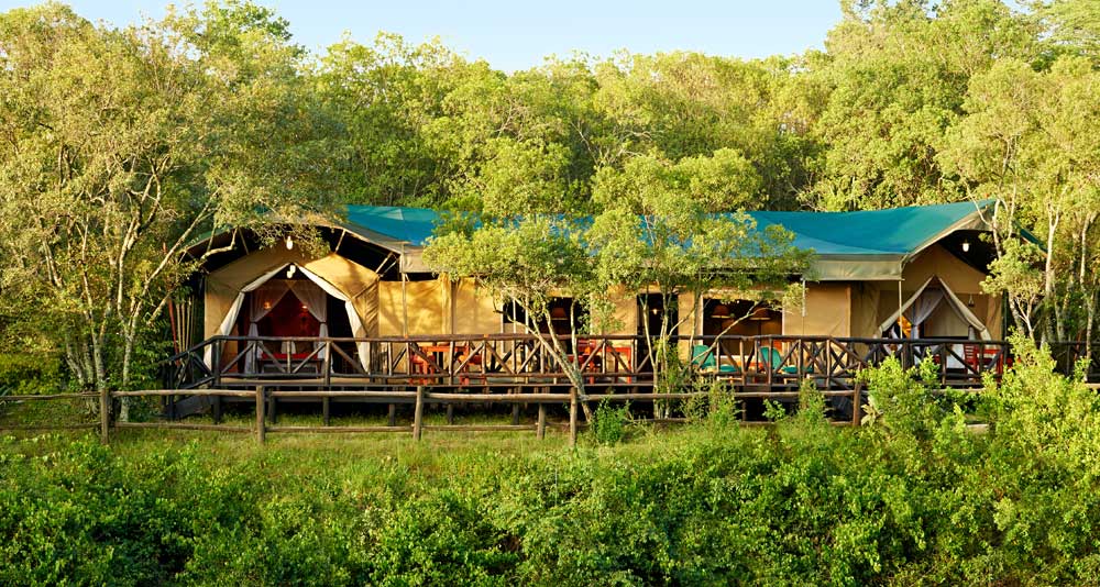 Exterior of Fairmont Mara Safari Club