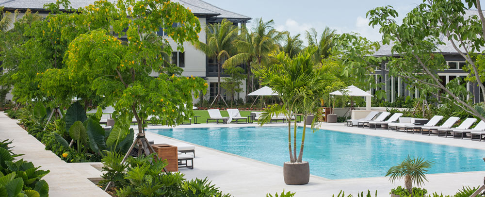 The Island House Outdoor Pool, Nassau, Bahamas