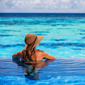 Infinity Pool at Sonesta Ocean Point, St. Maarten