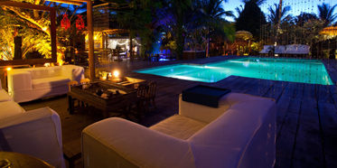 Lounge by the Pool at Casas da Vila | Trancoso, Brazil