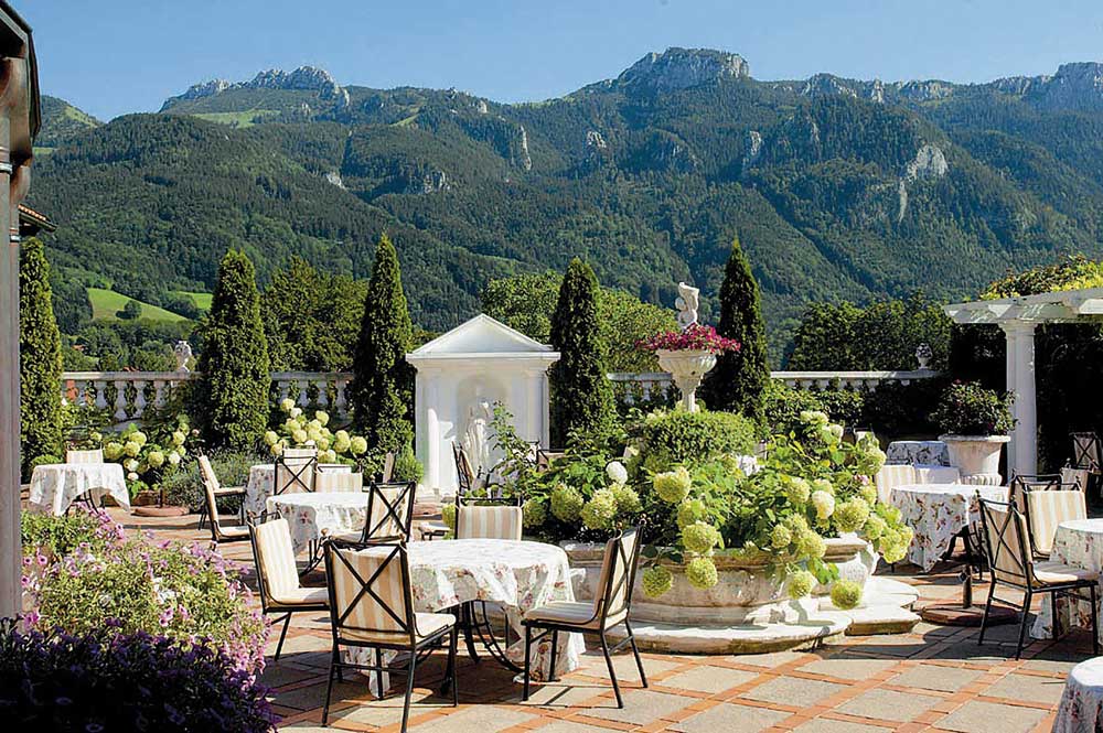 Terrace at Residenz Heinz Winkler