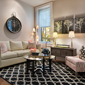 Suite Living Area at The Windsor Boutique Hotel, Asheville, NC