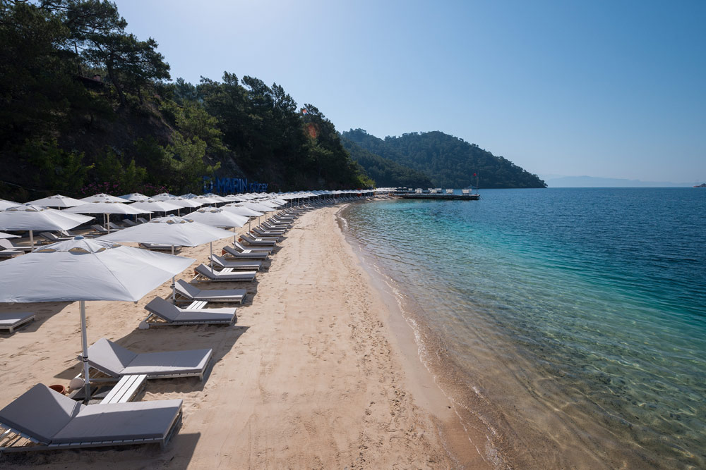 Beach at D-Resort Gocek