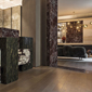 Lounge at Fendi Private Suites, Rome