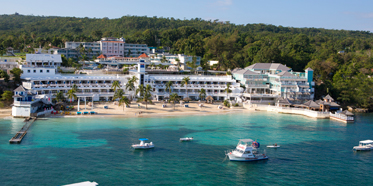 Aerial View of Beaches Ocho Rios, Jamaica