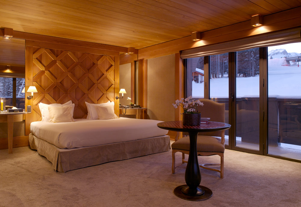 Guest Room at Aman Le Melezin, Courcheval, France