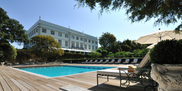 Outdoor Pool at Tivoli Palacio de Setais, Sintra, Portugal