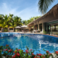 Swim up Bar at El Dorado Maroma, Playa del Carmen, Quintana Roo, Mexico