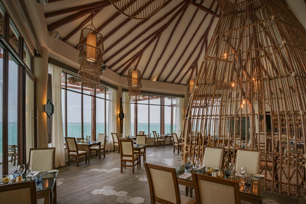 Overwater Dining at El Dorado Maroma