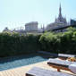 Rooftop Swimming Pool at SINA De La Ville, Milano, Italy