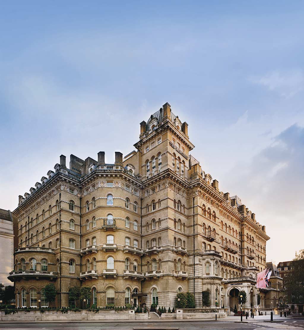 Exterior of The Langham London