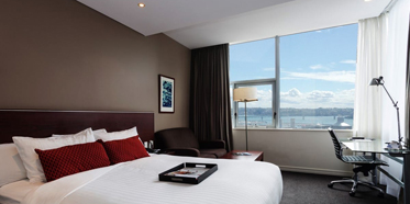 Premium Harbor View King Guest Room at Rydges Auckland, New Zealand