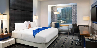 Wonderful King Guest Room at W Dallas Victory, Dallas, TX 