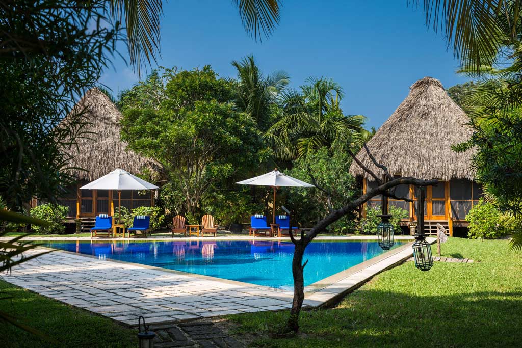 Outdoor Pool at Turtle Inn, Stann Creek District, Belize