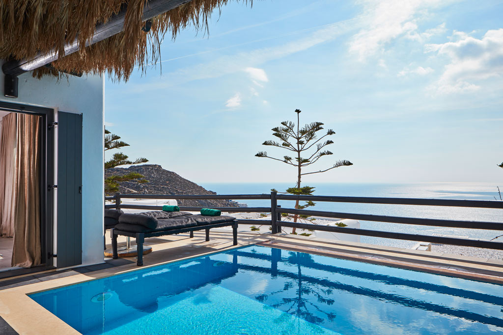 Outdoor Pool at Myconian Utopia Resort, Mykonos, Cyclades, Greece