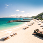 Beach at Sandals La Source, St. Georges, Grenada