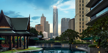 Outdoor Pool at The Athenee Hotel Bangkok, Thailand