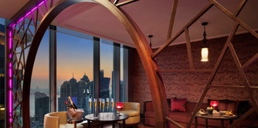 Lounge at Shangri-La Hotel Doha, Doha, Qatar