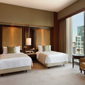 Deluxe Twin Guest Room at Shangri-La Hotel Doha, Doha, Qatar