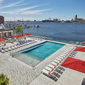 Outdoor Pool at Sagamore Pendry Baltimore, Baltimore, MD