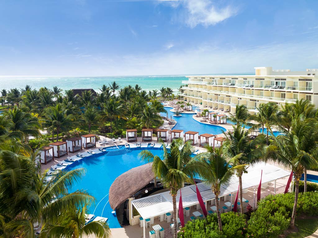 Adults Only Outdoor Pool at Azul Sensatori Hotel, Bahia Petempich, QR, Mexico