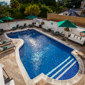 Outdoor Pool at Duke of Richmond Hotel, Guernsey, Channel Islands, United Kingdom
