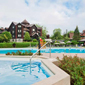 Outdoor Pool at Fairmont Le Chateau Montebello, Montebello, PQ, Canada