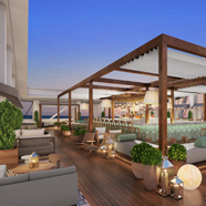 Sky Bar at SLS Baha Mar, Nassau, NP, Bahamas
