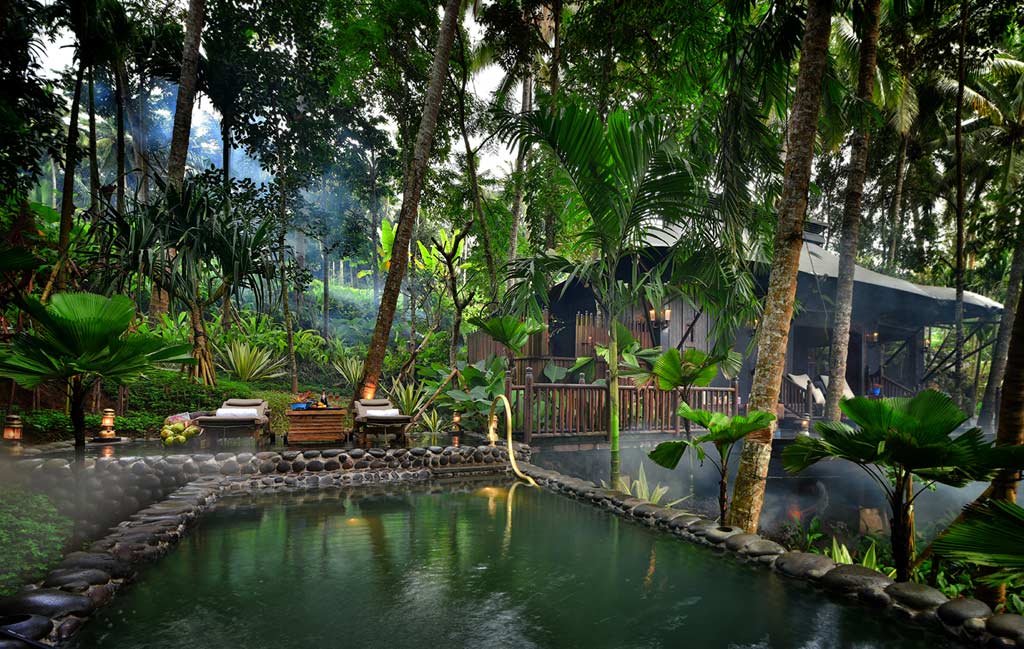 Private Salt Water Pool at Capella Ubud, Indonesia