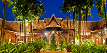 Lobby of Angkor Village Resort, Siem Reap, Cambodia