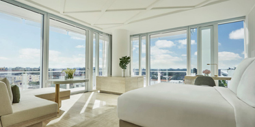 Guest Room at Four Seasons Hotel at The Surf Club , Surfside, FL