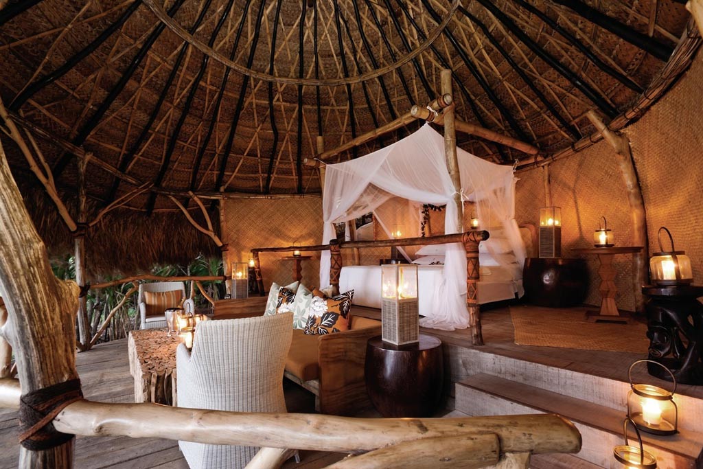 Guest Room at Dolphin Island, Fiji