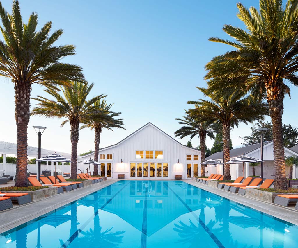 Outdoor Pool at Carneros Resort and Spa, Napa, CA