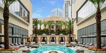 Outdoor Pool at The Post Oak Hotel at Uptown Houston, TX
