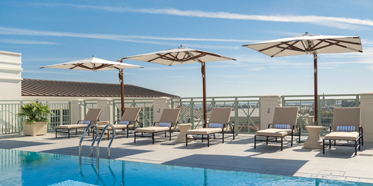 Rooftop Pool at Hotel Bennett, Charleston, SC