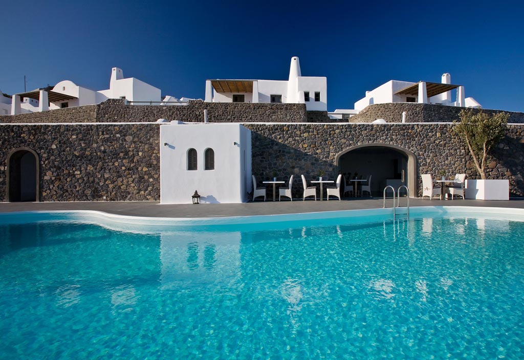 Outdoor Pool at Carpe Diem Santorini, Greece