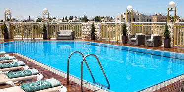 Outdoor Pool at Dan Panorama Jerusalem, Israel