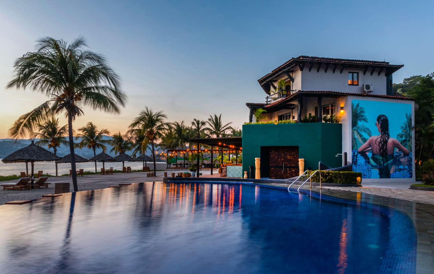 Outdoor Pool at Thompson Zihuatanejo, MEXICO